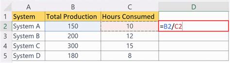 How To Calculate Production Per Hour In Microsoft Excel Spreadcheaters