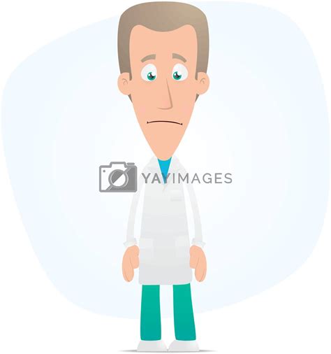 Sad doctor by artenot Vectors & Illustrations Free download - Yayimages