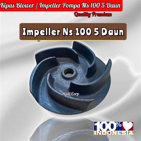 Jual Impeller Impeler Water Pump Ns100 5 Daun Kipas Wayer Blower 5