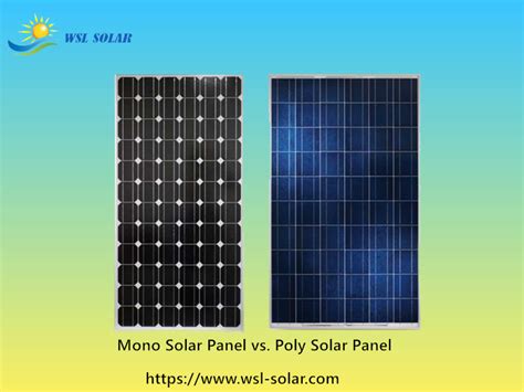 Mono Solar Panel Vs Poly Solar Panel Custom Solar Panel