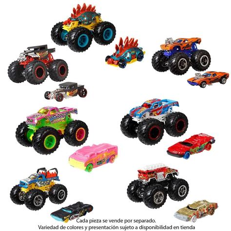 Vehículo de Juguete Hot Wheels Monster Trucks Escala 1 64 Cast