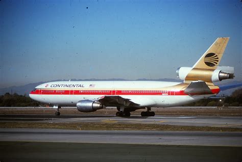 Mcdonnell Douglas Dc 10 30 N68060 47850 Continental Airlines Co Coa