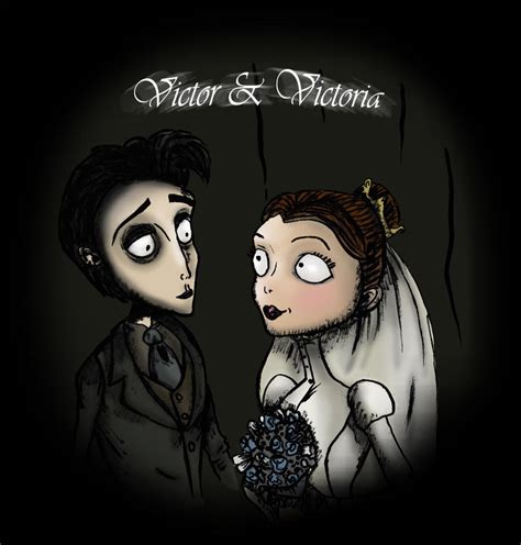 Corpse Bride Victor And Victoria Colored By 9crystalblood6 On Deviantart