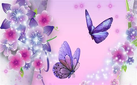 Pink and Purple Butterfly Wallpapers - Top Free Pink and Purple ...