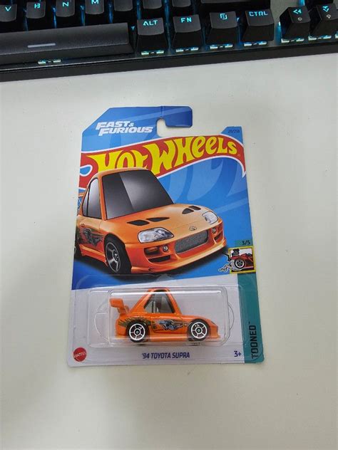 Hot Wheels Tooned 94 Toyota Supra Hotwheels Hobbies Toys Toys