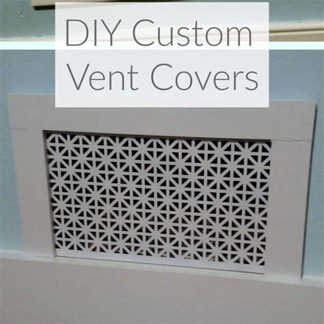 How to Make Custom Air Vent Covers | Domestic Deadline