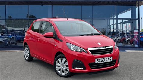 Used Peugeot 108 1 0 72 Active 5dr Petrol Hatchback For Sale Macklin