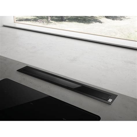 Elica PANDORA BL F 90 Cappa Filtrante Downdraft Nero 90 Cm