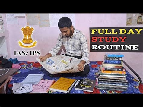 Full Day Study Routine In Tha Upsc Aspirant A Day In The Life Of UPSC