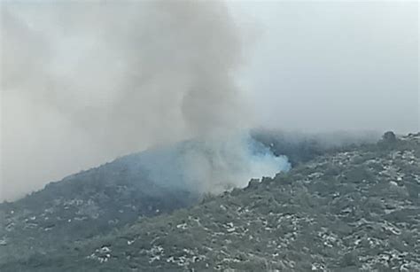 Ordenan La Evacuación Del Sector El Orégano De Llano Caleu Por Incendio