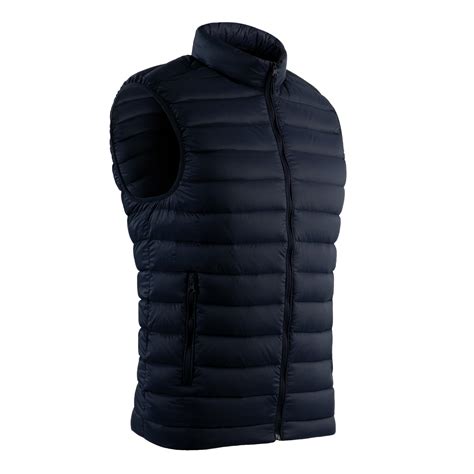 Veste de golf en duvet sans manches ultralégère homme MW 500 bleu