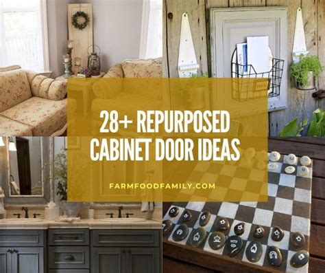 28 Creative Repurposed Cabinet Door Ideas And Projects With Instructions