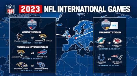 NFL Announces 2023 Schedule For Five International Games - Steelers Depot