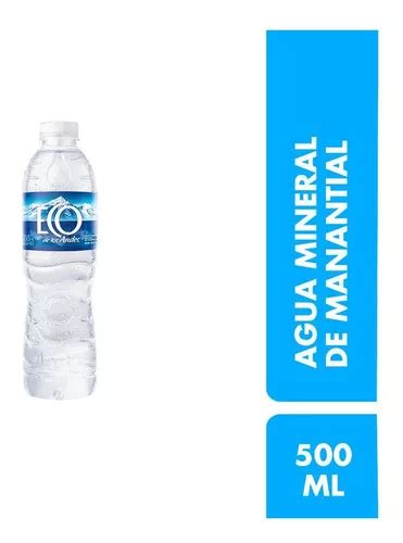 Agua Mineral Eco De Los Andes Sin Gas Sin Gas Botella 500 ML