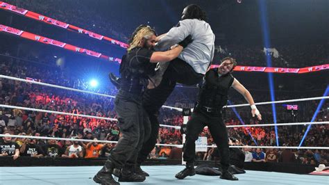 The Shield Triple Powerbombs Mark Henry: Raw, July 15, 2013 | WWE