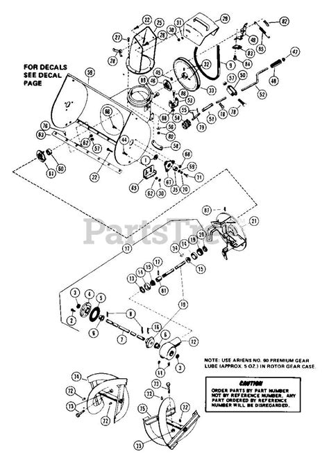 Ariens St Parts Diagram