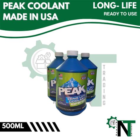 PEAK Long Life Coolant 500ml Shopee Philippines