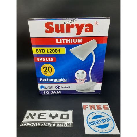 Jual Lampu Belajar Meja LED Darurat Emergency Surya SYD L2001