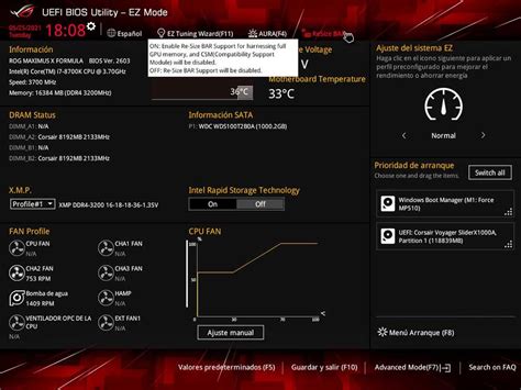 C Mo Activar Rebar Para Nvidia Y Amd En Placas Intel Z Z