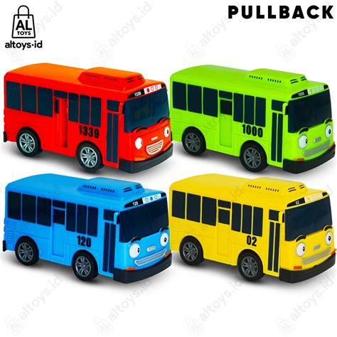 Jual Mainan Mobil Bus Tayo Bis Tayo Pullback 4 Warna Harga Satuan