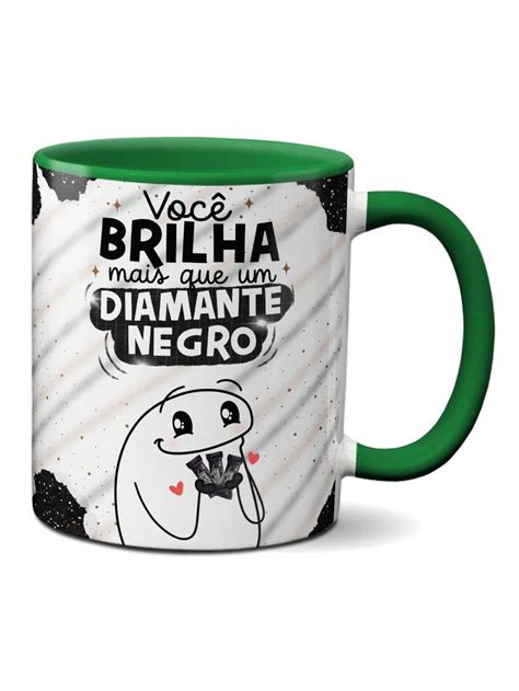 Caneca Flork Voc Brilha Mais Que Diamante Presente Mugs