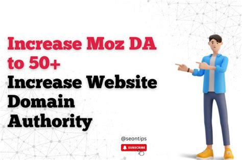 How To Increase Website Domain Authority Moz DA Premium Method Seontips