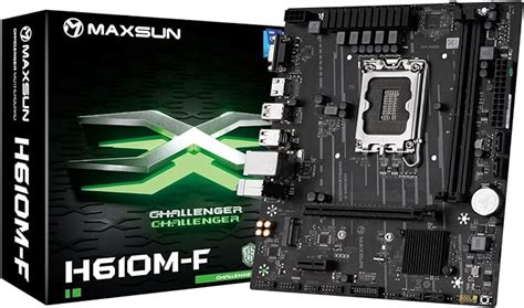 Maxsun H M Atx Motherboard H Intel Lga Micro Atx Ddr M