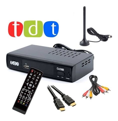 Tdt Decodificador Para Tv Receptor Televisor Codificador MercadoLibre