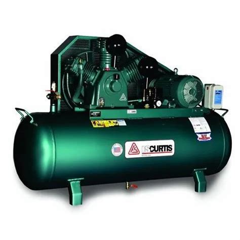 Hp Ac Three Phase Fs Curtis Single Stage Reciprocating Air Compressor