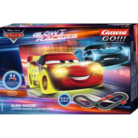 Carrera Toys Go Glow Racers Disney Verdák 3 éjszaka Világítós Pálya Készlet 43m Iponhu