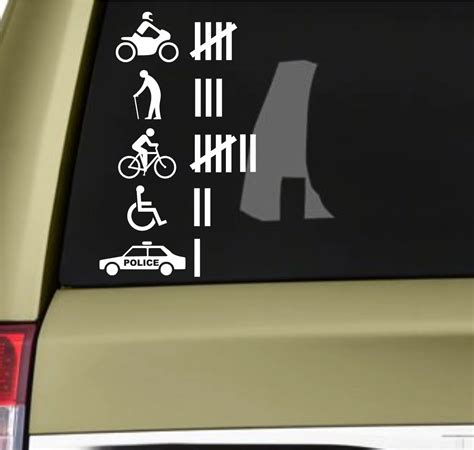 Car Styling For Funny Hit Accident Count Vinyl Sticker Decal Jdm Humour Joke Prank Car Truck 4x4