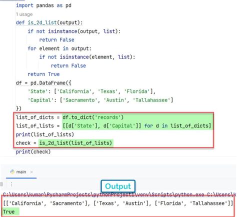 How To Convert A Pandas Dataframe To A List In Python Methods