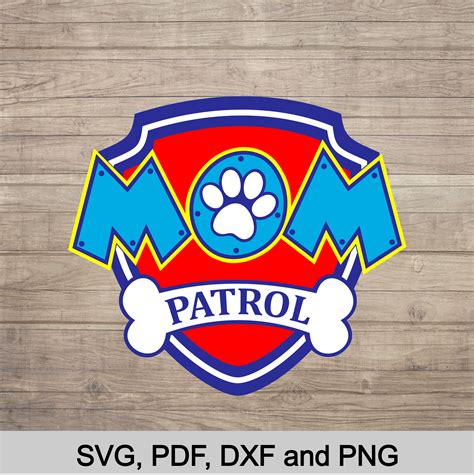 Paw Patrol Mom Of The Birthday Boy Svg