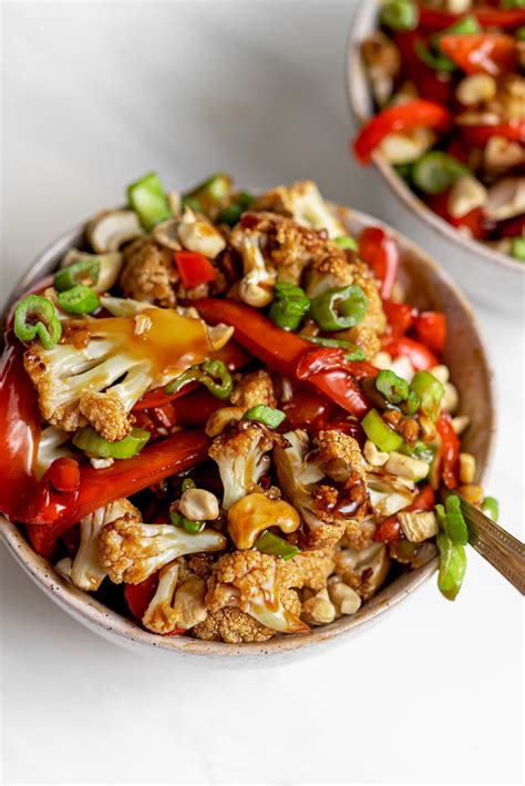 Kung Pao Cauliflower Running On Real Food