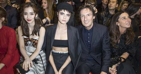 Angelababy Cara Delevingne Pietro Beccari Pdg De Dior Sa Femme