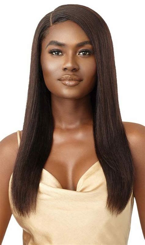 OUTRE MYTRESSES GOLD LABEL 100 UNPROCESSED HUMAN HAIR LACE FRONT WIG