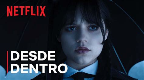 Miércoles Addams EN ESPAÑOL Una creación de Tim Burton Netflix