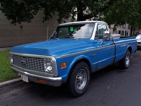 Blue Pickup Truck