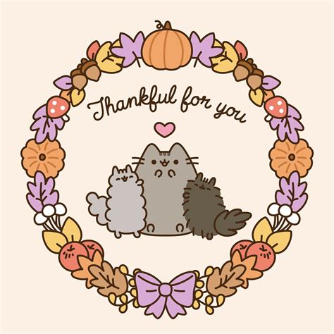 Pusheen Autumn Wallpapers Wallpaper Cave