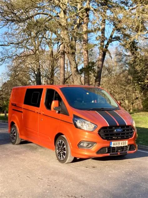 Ford Transit Custom Sport 170bhp Lwb L2 H1 Crew Cab Ulez Van Stunning 5 Seats £22 995 00