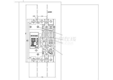 某新式cm1 100l塑料外壳式断路器总装图电气做法与说明图土木在线