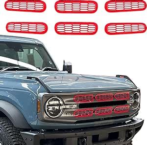 Amazon Rerpro Front Grill Inserts Cover Trims Mesh Grille Frame