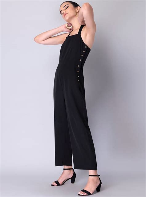 Buy Faballey Women Solid Sleeveless Jumpsuit From Faballey At Just Inr