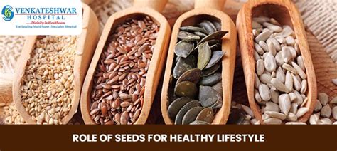 Role Of Seeds For Healthy Lifestyle Venkateshwar Hospital