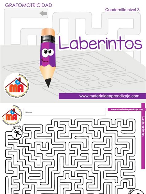 Cuadernillo De Laberintos Avanzado Pdf