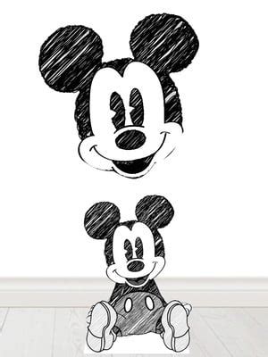 Kit Elipses Mickey E Minnie Mdf Compre Produtos Personalizados No Elo7