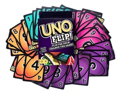 Jogos De Cartas Uno Flip Mattel Jogo Cartas Divers O Parcelamento Sem