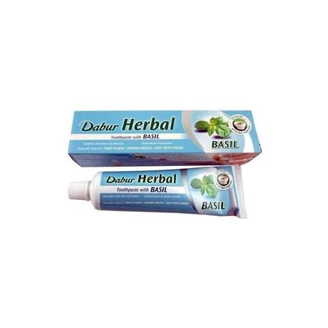 Herbal Toothpaste Basil Dabur Express Delivery In Switzerland