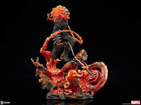 Sideshow Collectibles Ghost Rider Marvel Premium Format Statue By