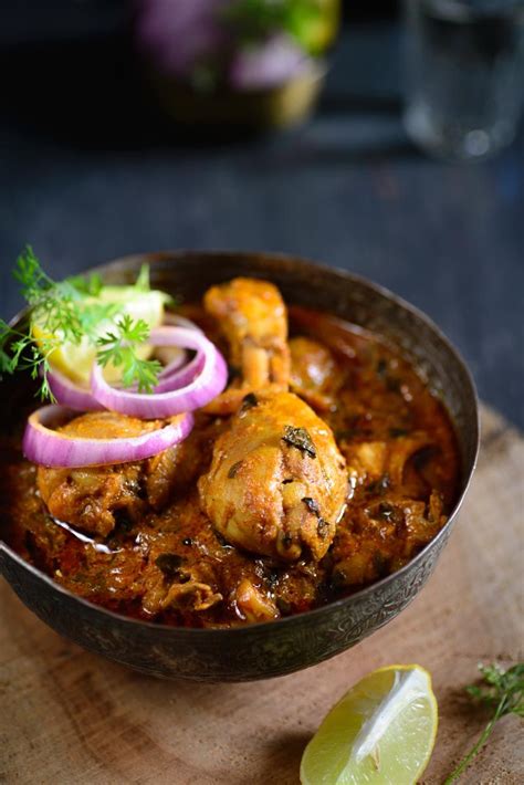 Methi Murg Is Chciekn Cooked With Fresh Fenugreek Leaves Fresh